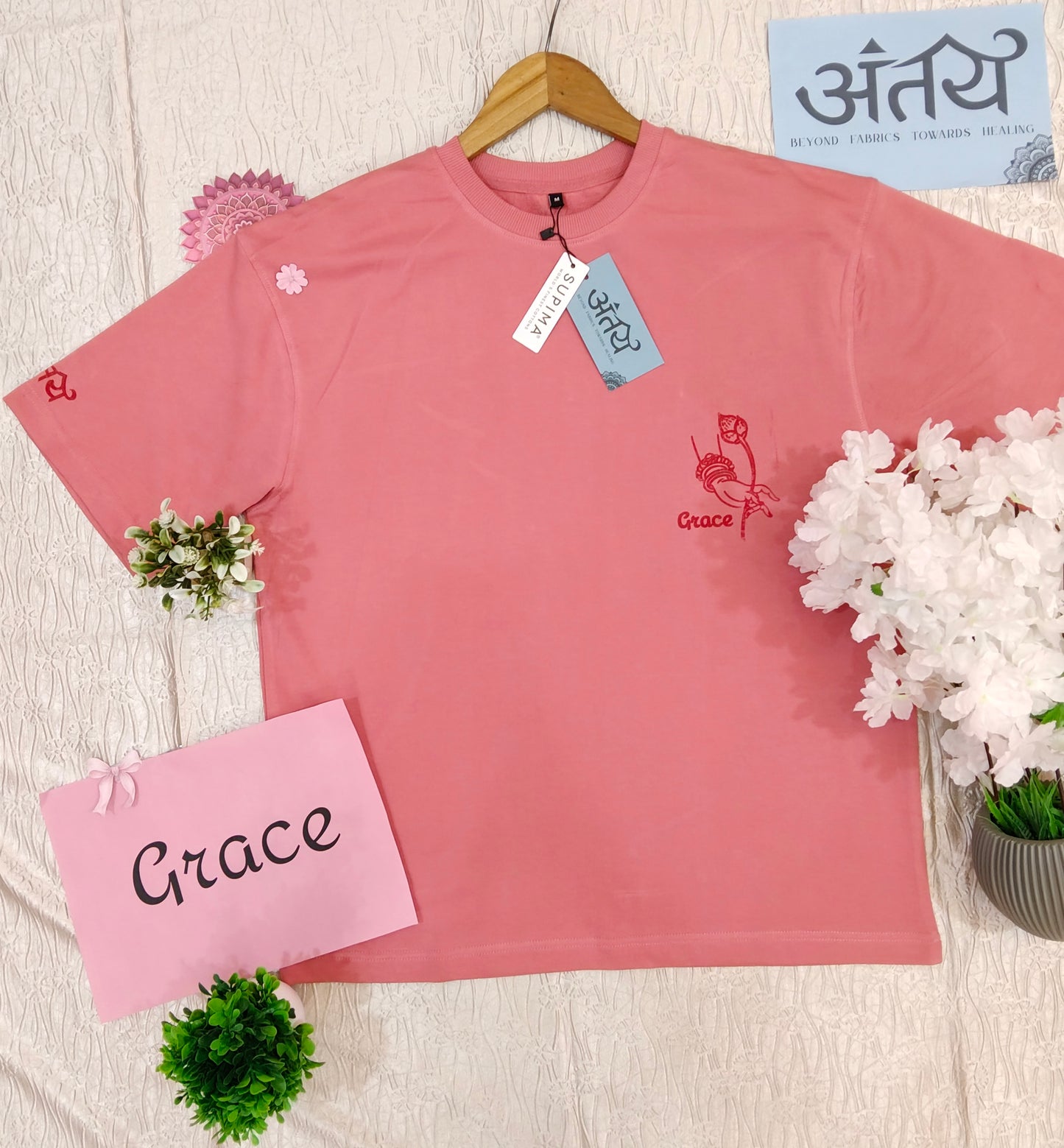 Supima Divine Relaxed fit T-shirt